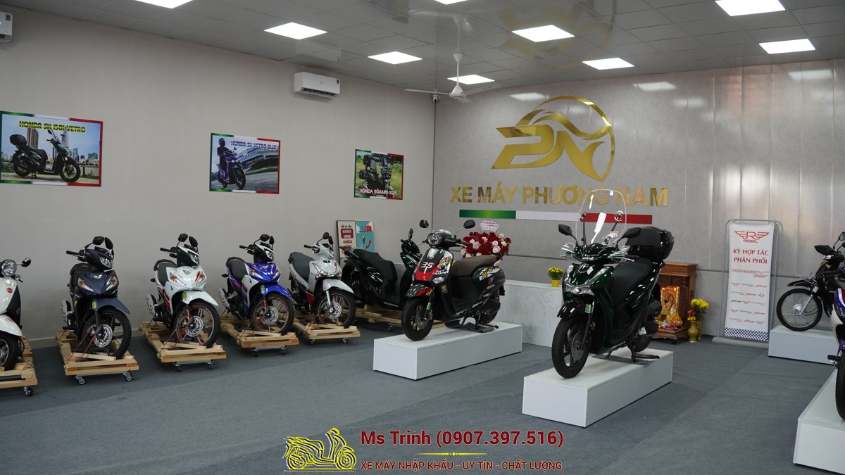 Giới thiệu đại lý Xe Máy Phương Nam Cà Mau và sự kiện ra mắt Honda Square X125