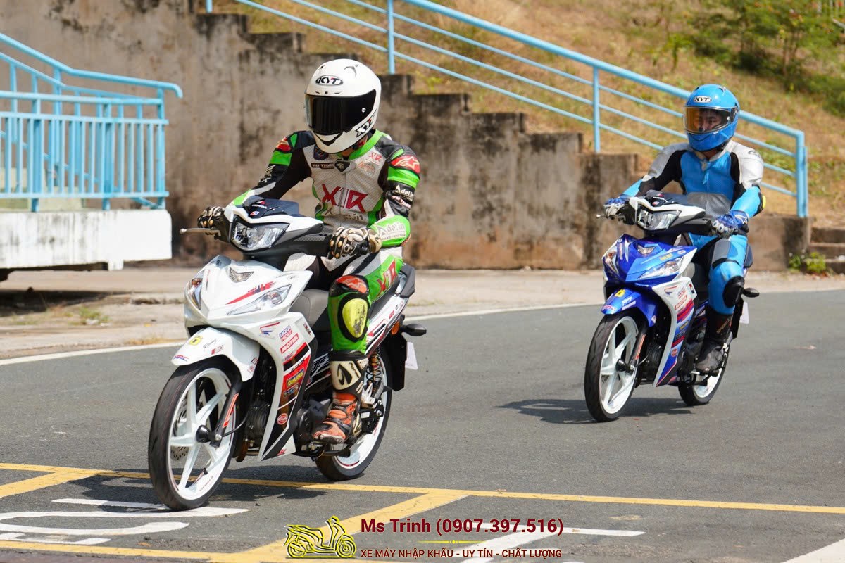 Honda Dash 125 2026 chạy thử tại sân vận động Cần Thơ