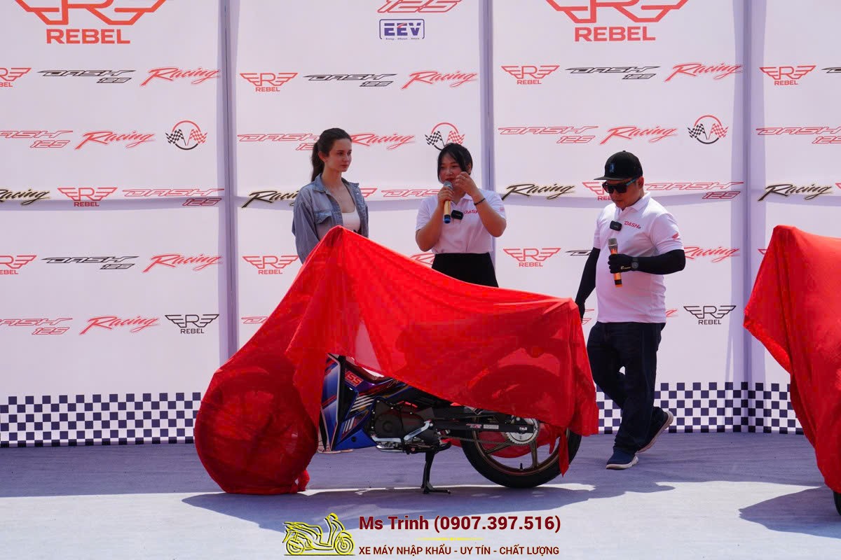 Honda Dash 125 2026 trưng bày tại sự kiện ra mắt Cần Thơ