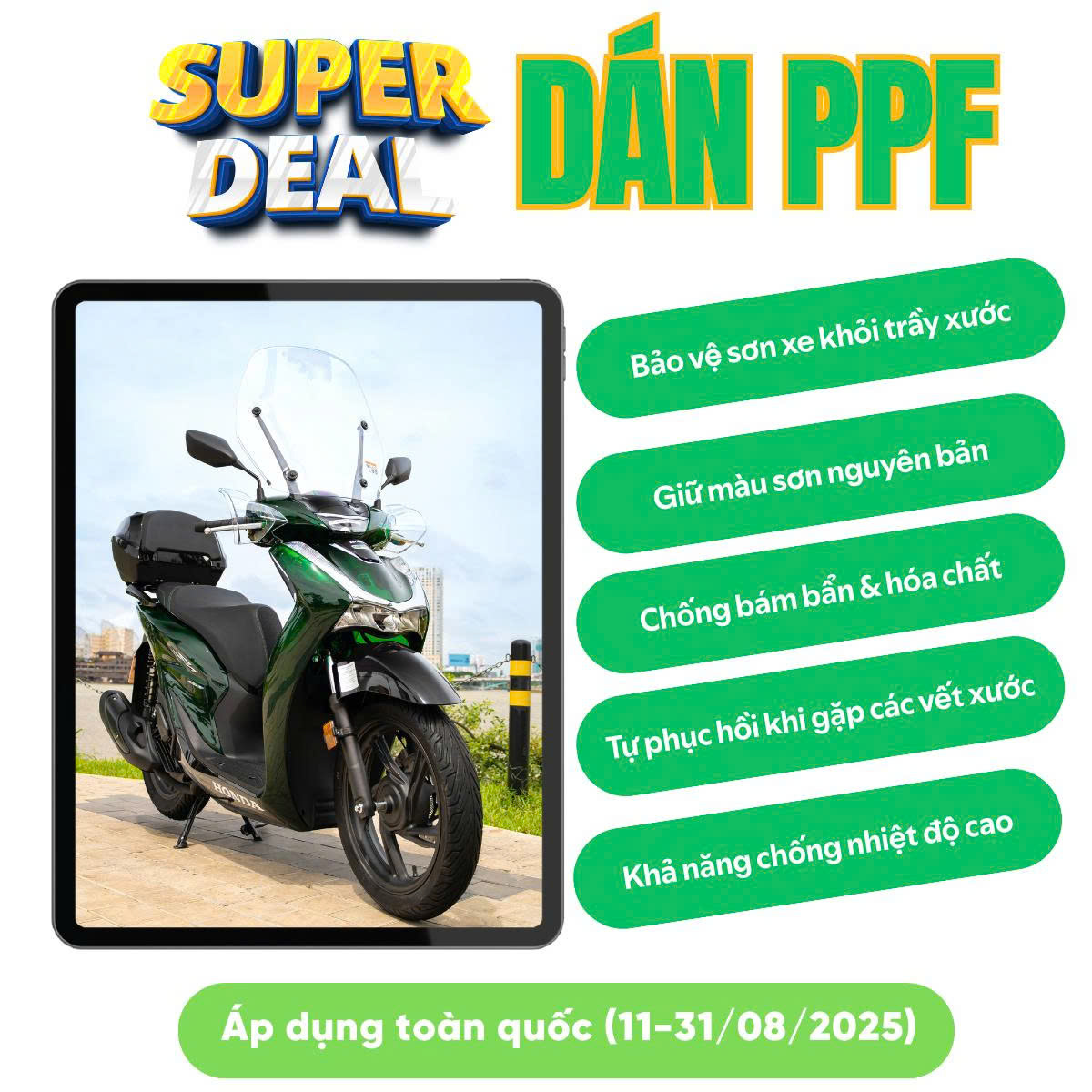 Dán PPF siêu HOT