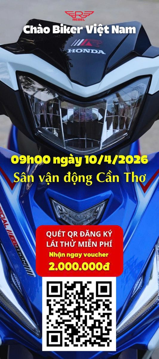 HONDA DASH 125 RACING 2026 ra mắt tại Cần Thơ - Siêu phẩm racing khiến giới biker dậy sóng