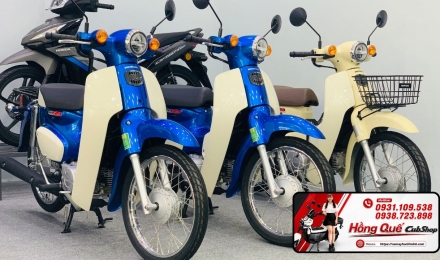 Các dòng xe Cub 50 & Cub 110 nhập khẩu giá tốt tại Cub Shop