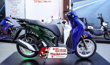 Honda SH150i Italy Super Vetro 2 in 1 chính thức ra mắt, giá từ 235 triệu đồng, giới hạn 200 xe mỗi phiên bản