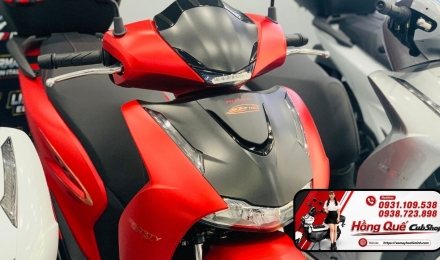 Honda SH150 Ý 2026 màu đỏ Sporty New Concept: Diện mạo thể thao khác biệt của SH nhập Ý
