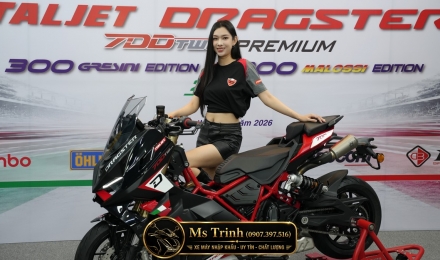 Giá Italjet Dragster 700 Twin Premium Edition 428 Triệu giới hạn 25 xe tại VN 2026 