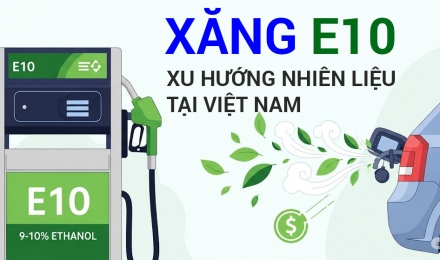 Xăng E10: Xu hướng nhiên liệu sinh học tại Việt Nam