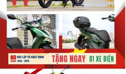 ĐẠI LỄ MỪNG ĐẤT NƯỚC THỐNG NHẤT 2/9 – SH Ý VETRO ƯU ĐÃI CÓ 1-0-2