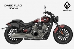 Benda Drak Flag 500, Động Cơ V4, Phuộc Nâng Điện, TCS, ABS tại Hồ Chí Minh