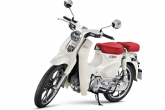 Honda Super Cub 125 Custom Edition 2025 Thái Lan màu trắng